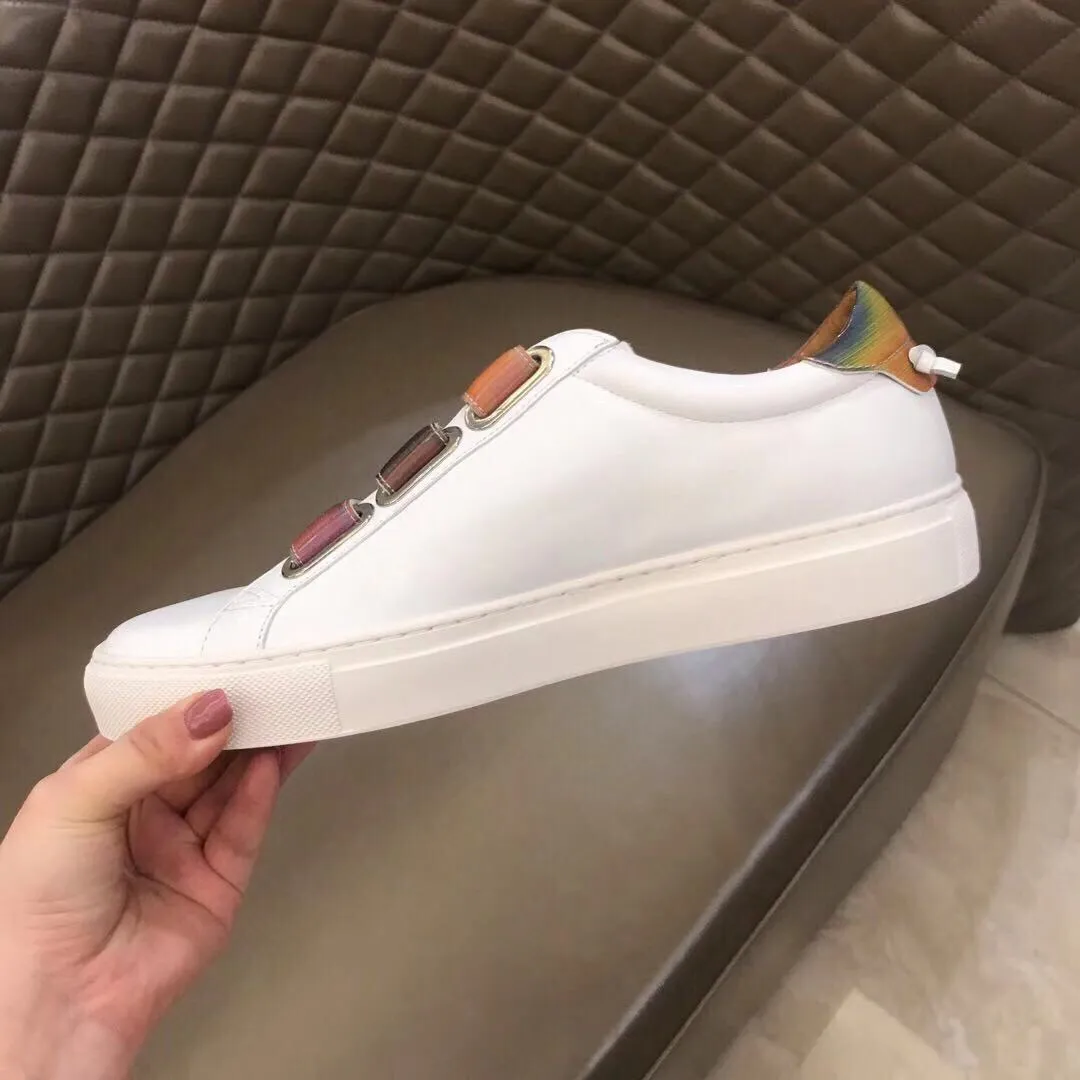 👟👟Ex-factory price 480👟👟 "Glvenc*y" new men's casual shoes, synchronized with counters in 2019. Original factory configuration, original customized cowhide imported from Italy, fully imported original sheepskin lining sheepskin pads, soles: original soles specially provided by the original factory are super comfortable, original factory follow-up goods, 🇫🇷🇫🇷high quality, you can enter and exit the counter at will, welcome to compare and correct size 38-44